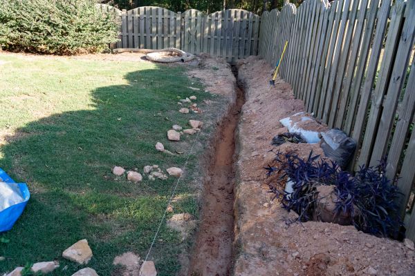 Trench Drain Installation in Lewes