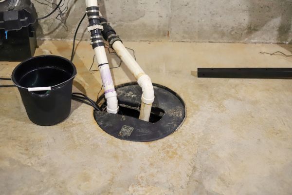 Basement Drainage Installation in Lewes
